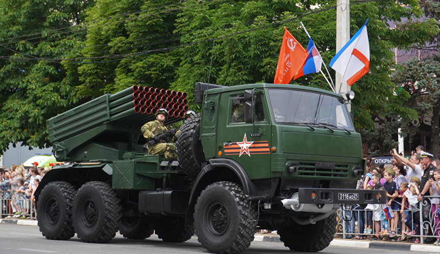 Парад Победы в Симферополе