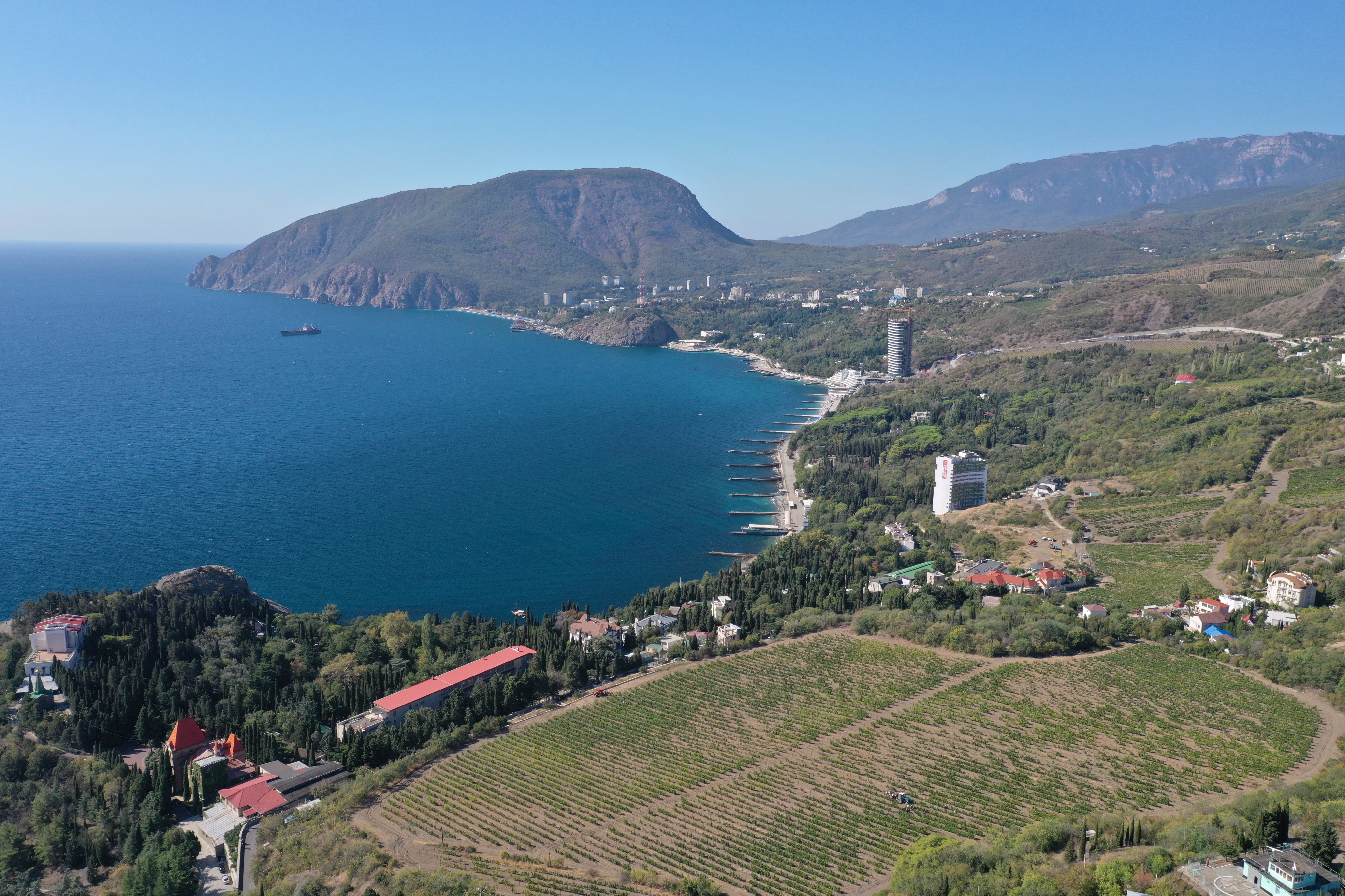 Вид на Алуштинский регион