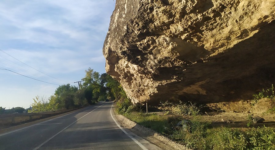 Дорога в Бахчисарайском районе