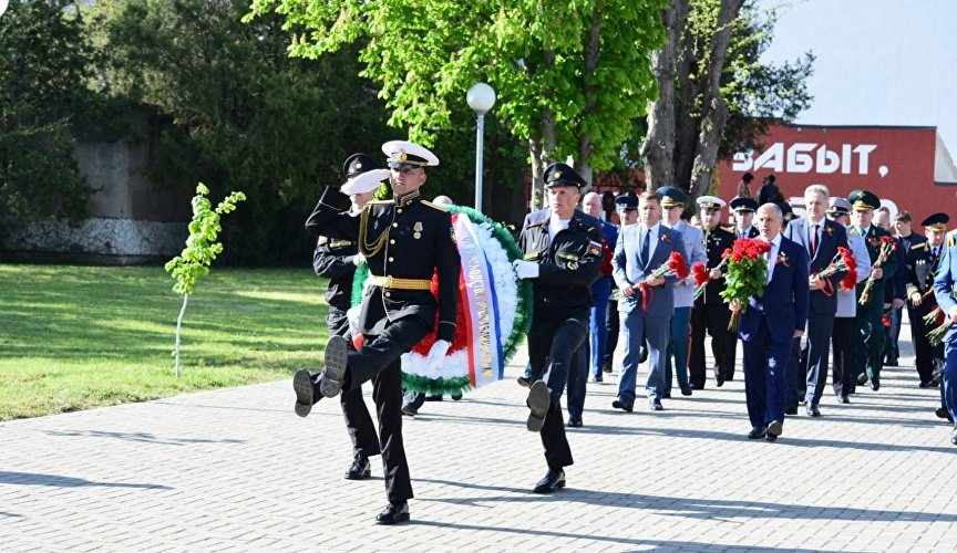 Празднование 76-й годовщины Победы в Великой Отечественной войне в Симферополе