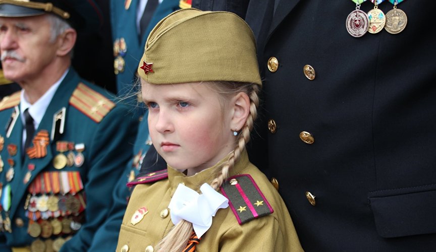 Военный парад в Керчи