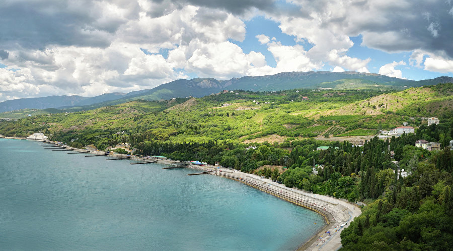 Поселок Утес в Крыму