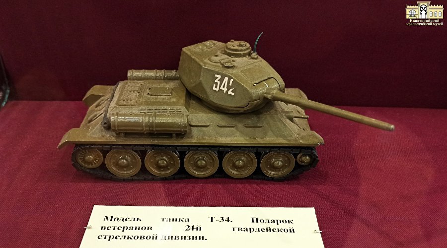 Модель танка Т-34