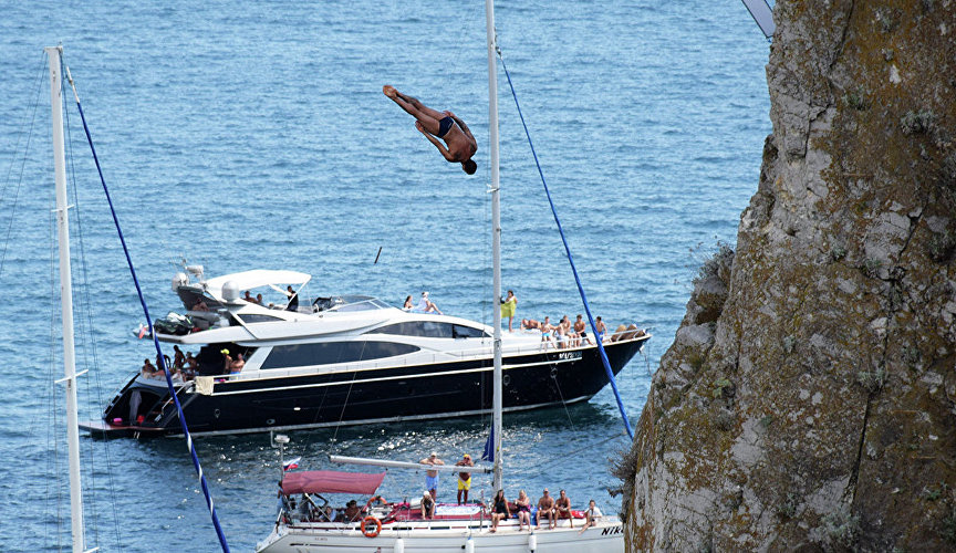 Crimea Cliff Diving World Cup