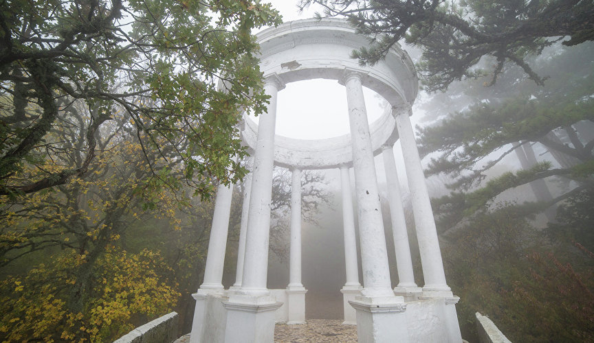 Silver gazebo