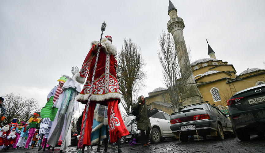 Участники парада