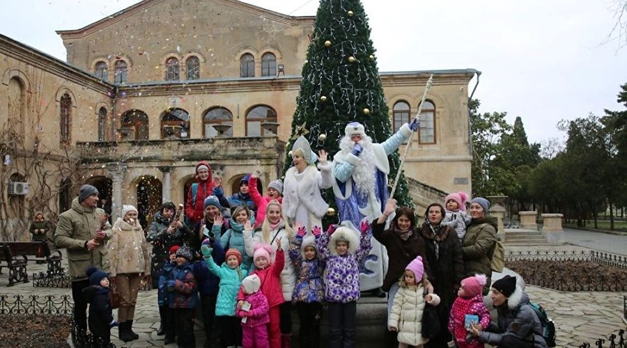 Новогодний праздник в Херсонесе