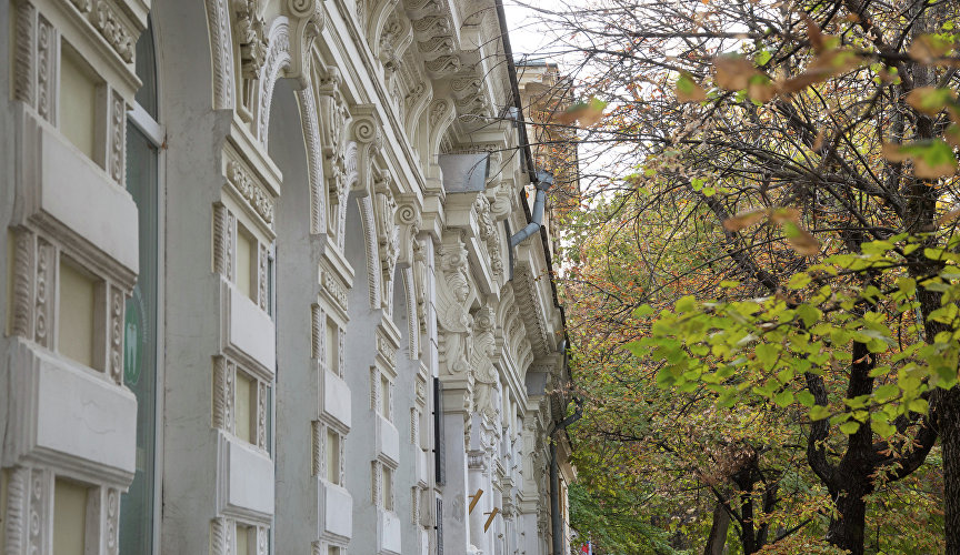 Историческое здание в центре Симферополя